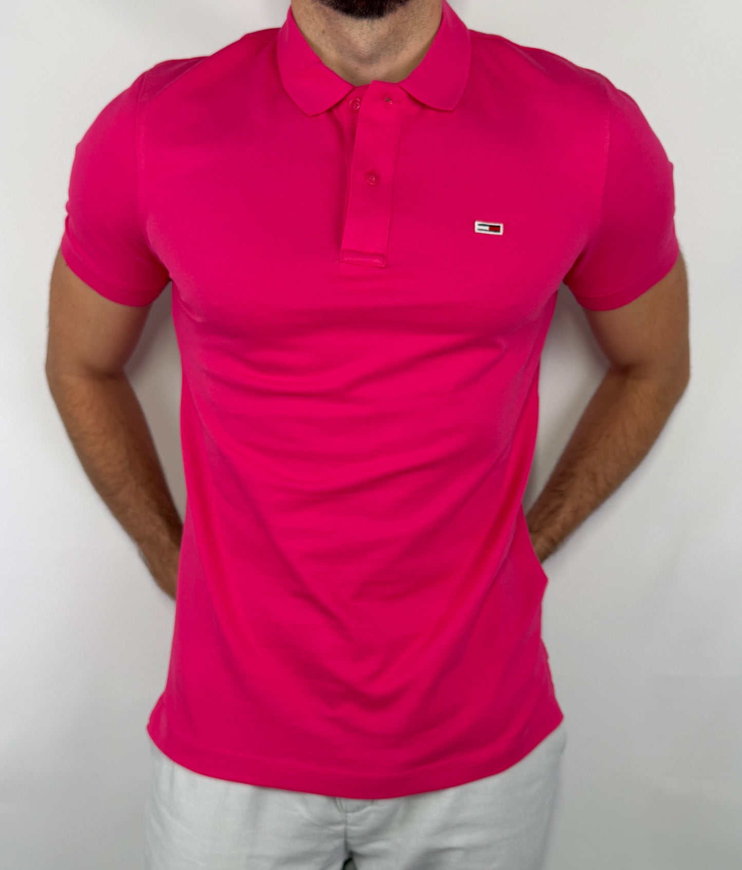 Polo Tommy Jeans Rose - M