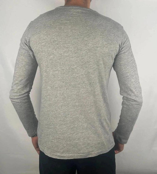 Tee Shirt Manches Longues Ralph Lauren Gris - S