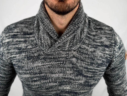 💎 Pull Kaporal Gris taille S - Acrylique et Laine 💎