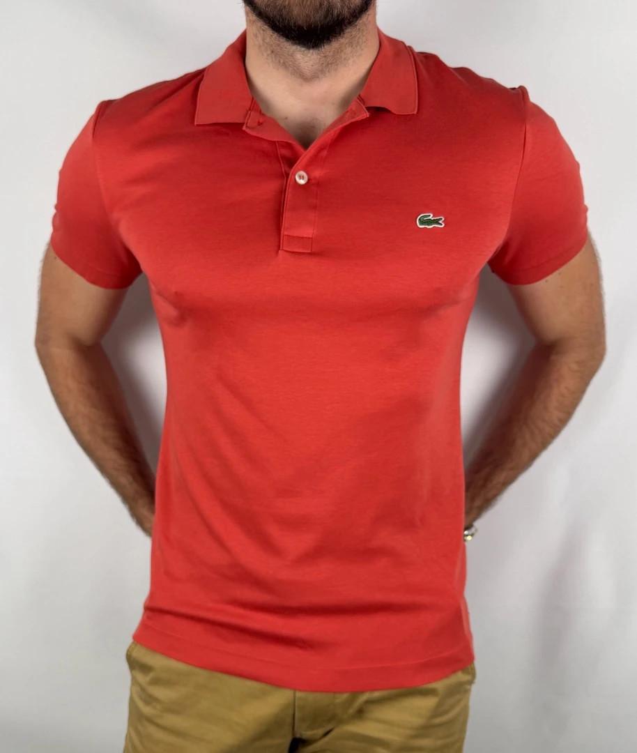 Polo Lacoste Rouge - Taille S