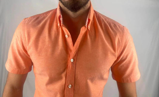 Camicia a Maniche Corte Hugo Boss - S