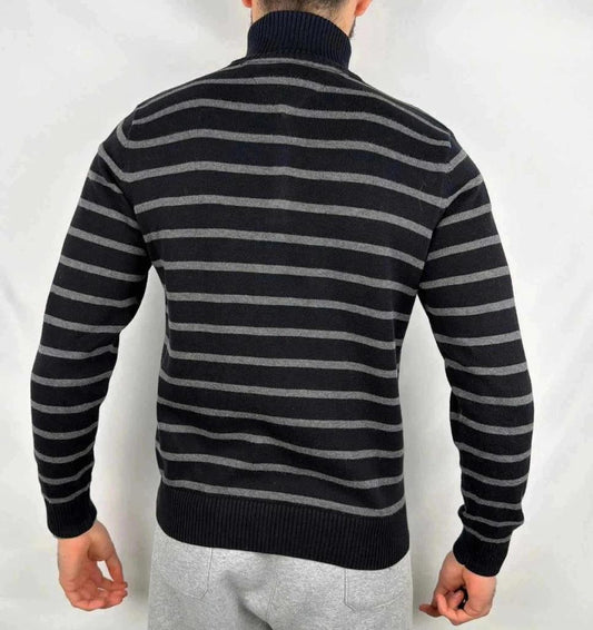 Pull Tommy Hilfiger Noir et Gris - S