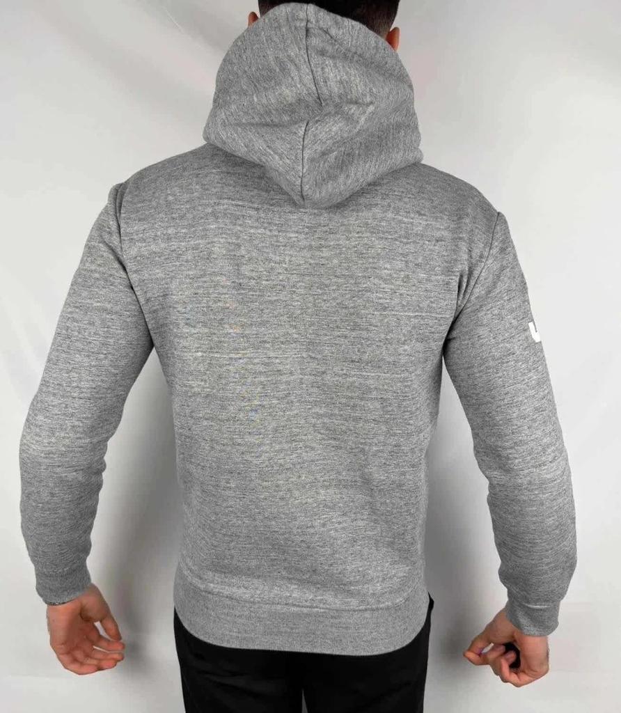 Felpa con cappuccio Superdry grigia - S