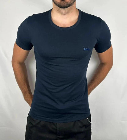 Tee Shirt Hugo Boss Bleu Marine - XS