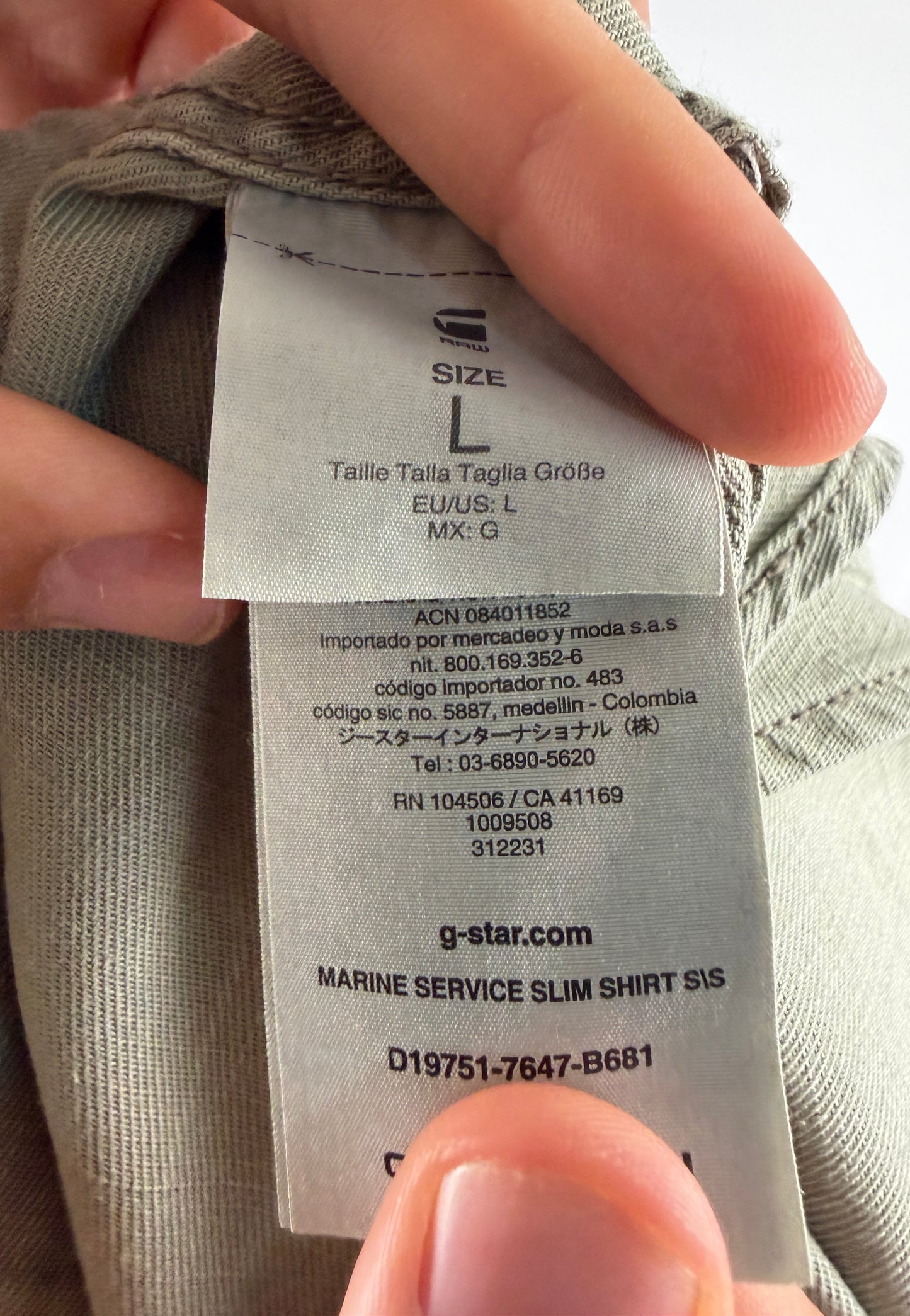 Chemise en jean G-Star - L