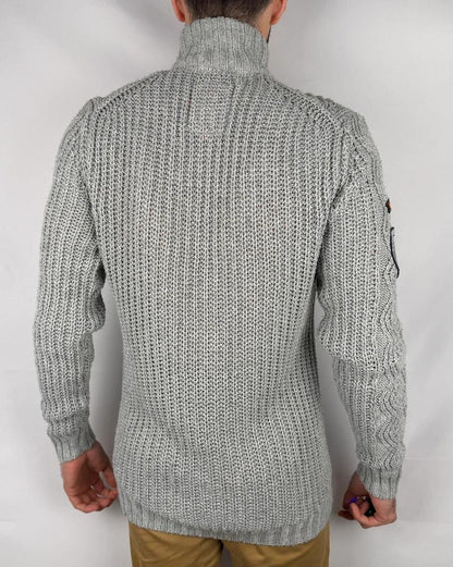Pull Superdry Épais Gris - L