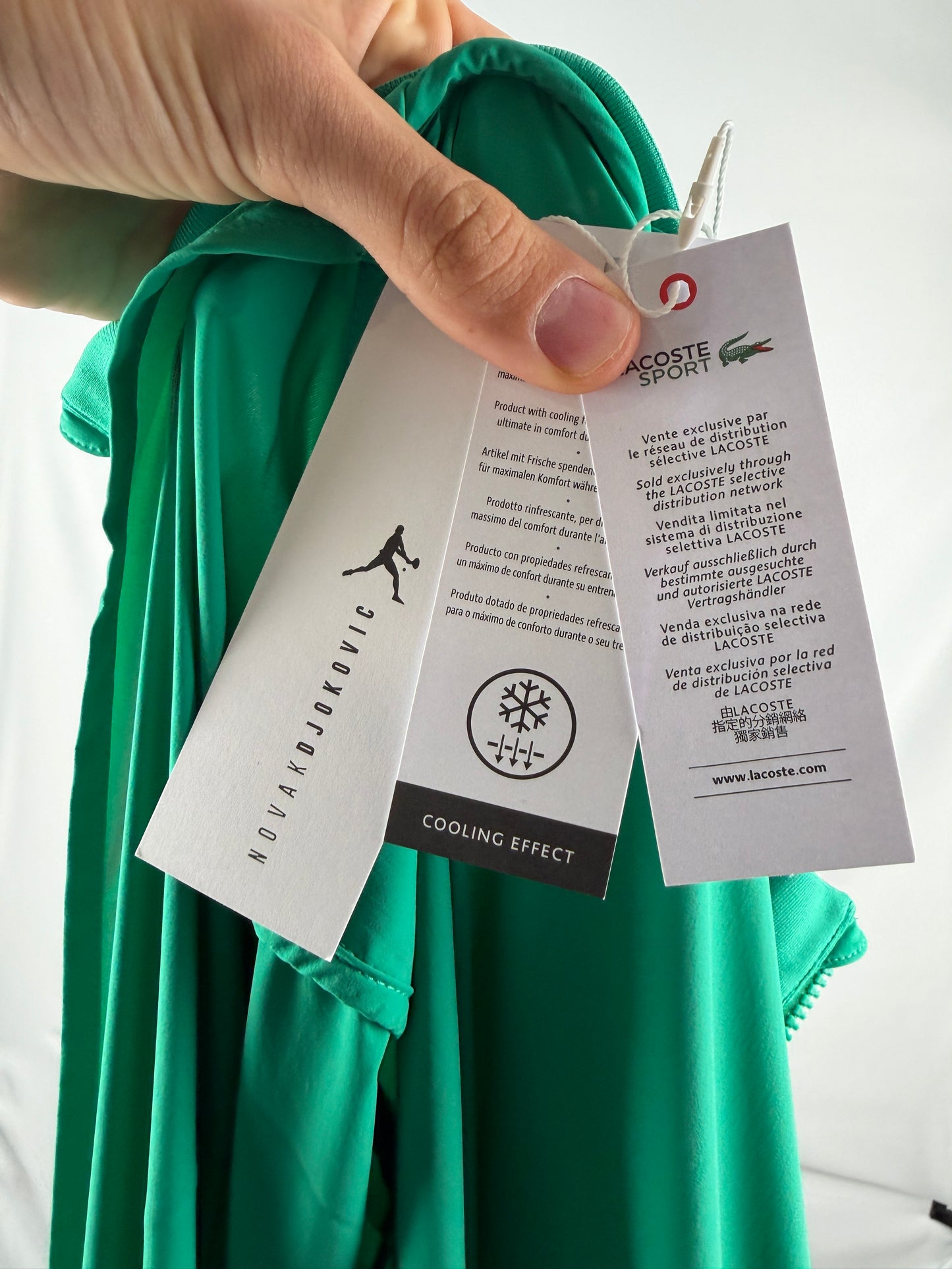 Veste Lacoste x Djokovic Neuve - S