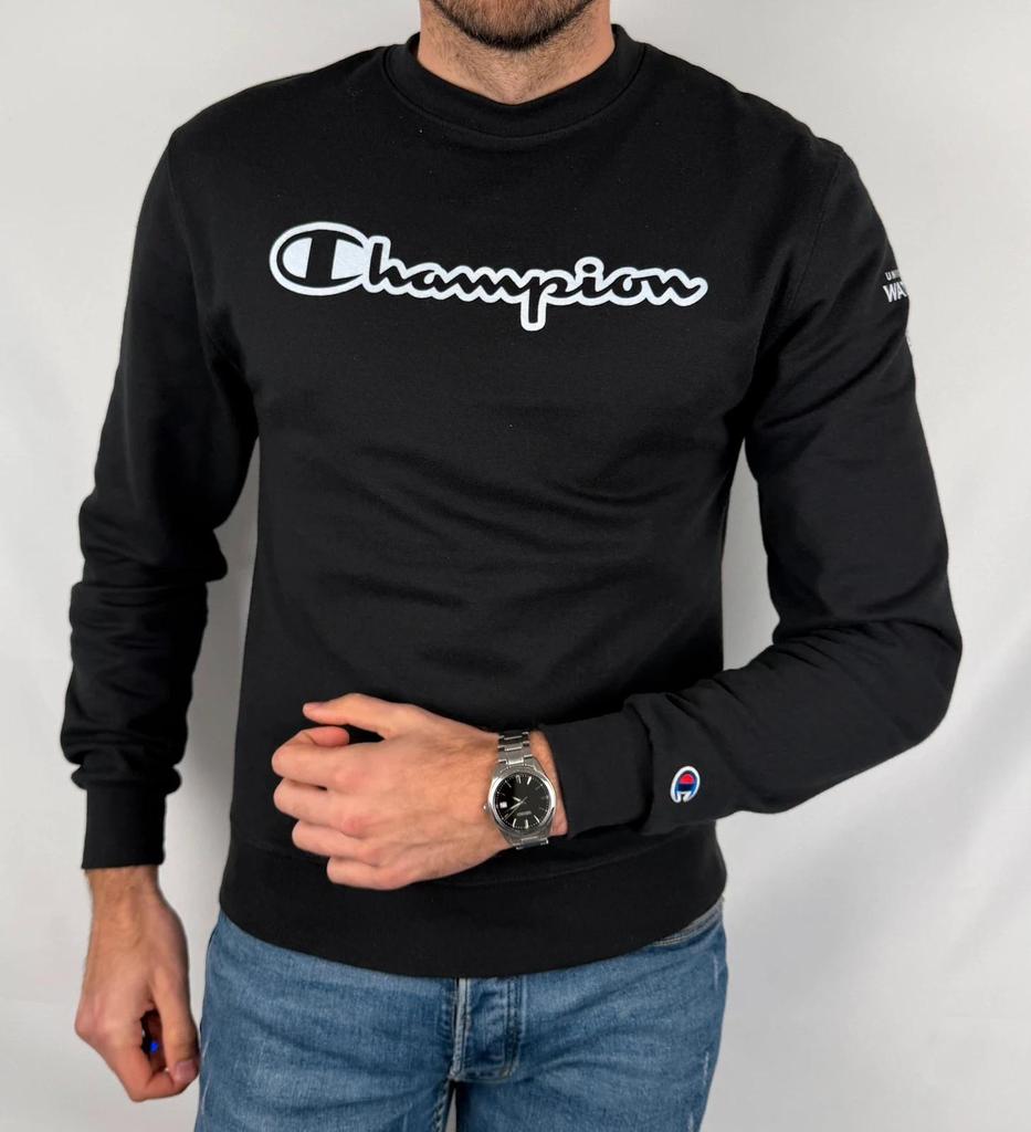 Pull Champion Universitaire Noir - S