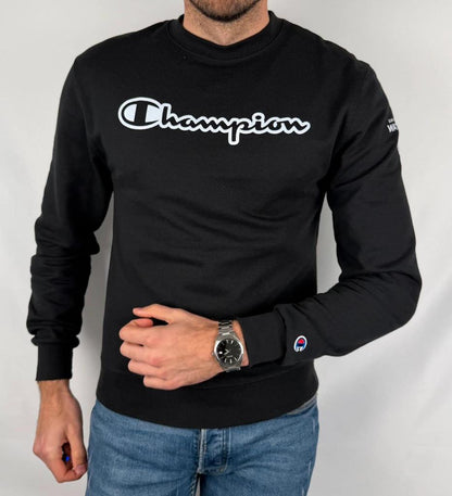 Pull Champion Universitaire Noir - S