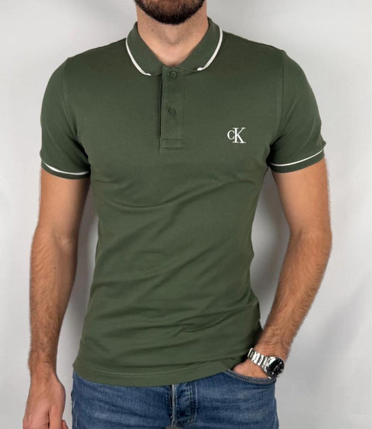 Polo Calvin Klein Cachi - M