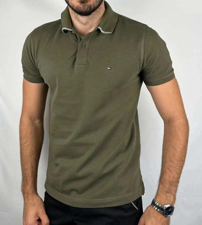 Polo Tommy Hilfiger Kaki - S