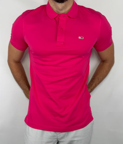 Polo Tommy Jeans Rose - M
