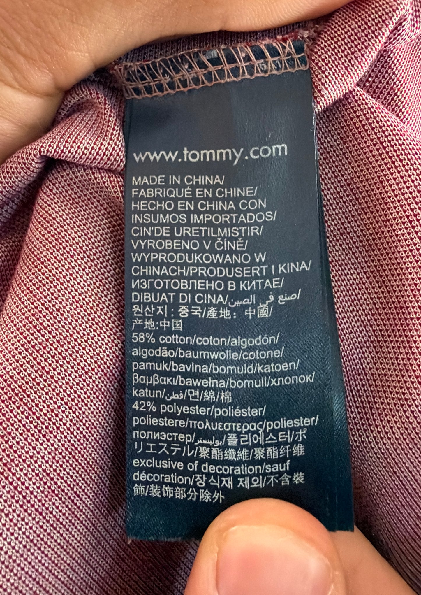 Chemise Tommy Hilfiger - M