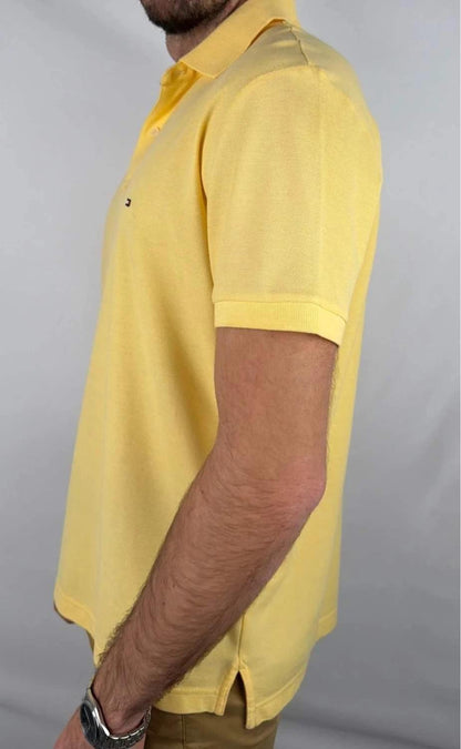 Polo Tommy Hilfiger Jaune - L