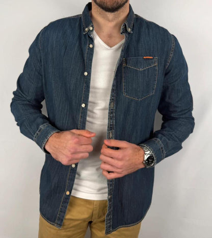 Camicia in denim Superdry - L
