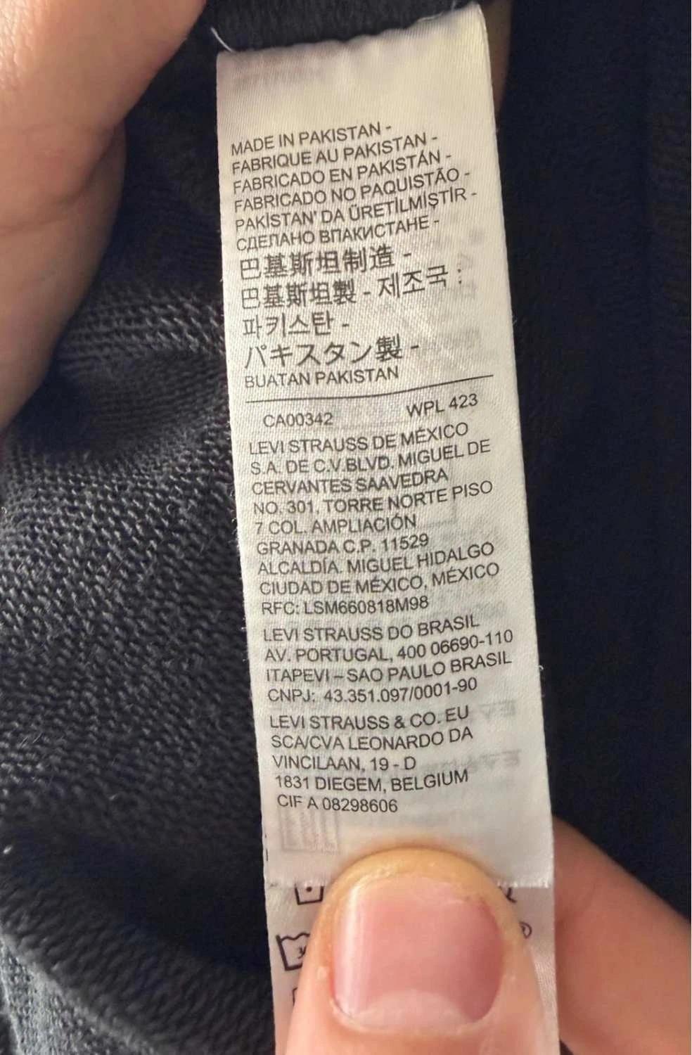Veste Levi’s Noire - M