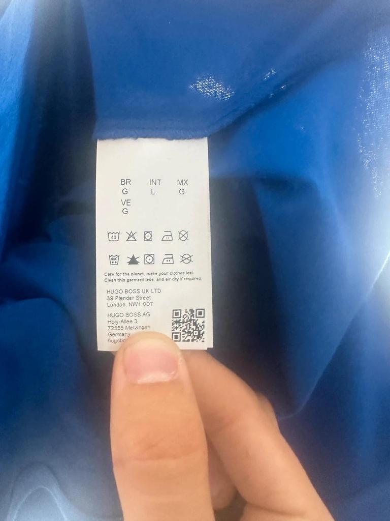 T-shirt Hugo Boss Blu - L