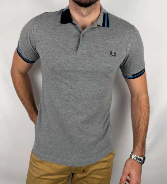 Polo Fred Perry Grigio - S