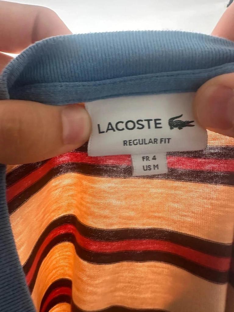 T-Shirt Lacoste a Righe - M