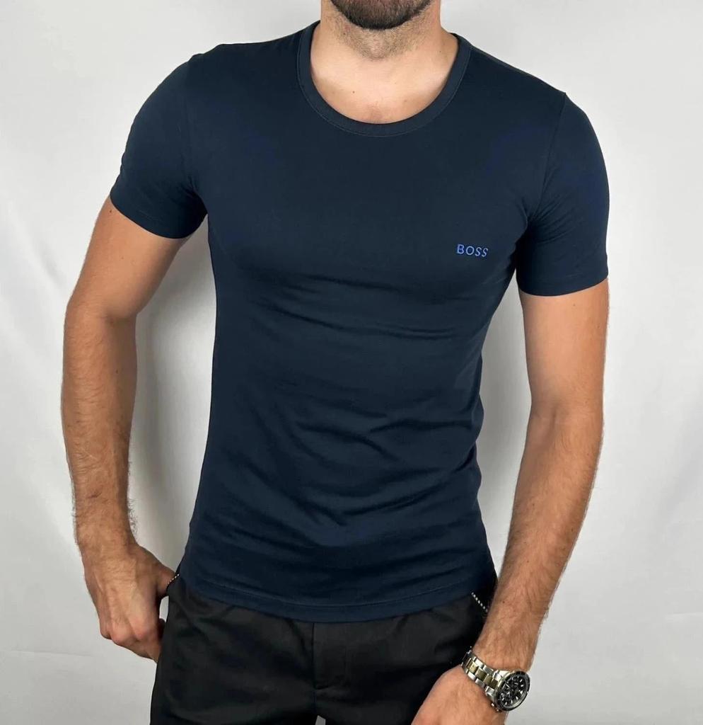 Tee Shirt Hugo Boss Bleu Marine - XS