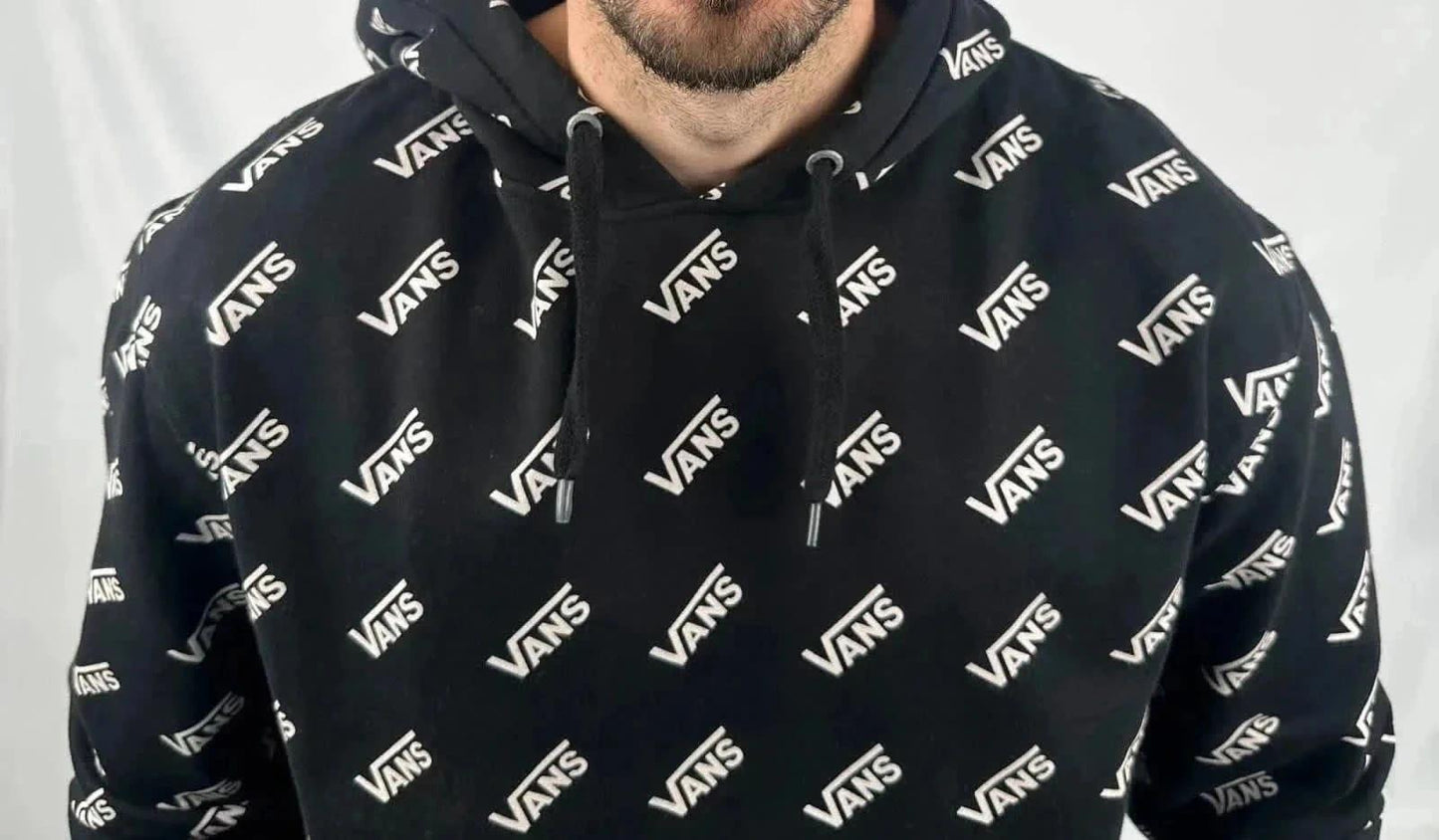 Felpa con Cappuccio Vans Nera - XL