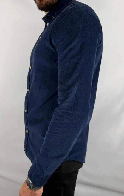 Chemise en Velours Tommy Jeans Marine - S