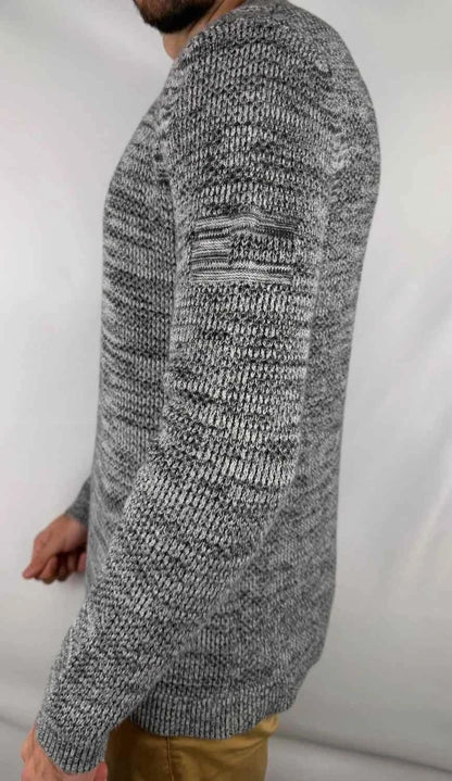 Pull Tommy Jeans Gris Oversize - L