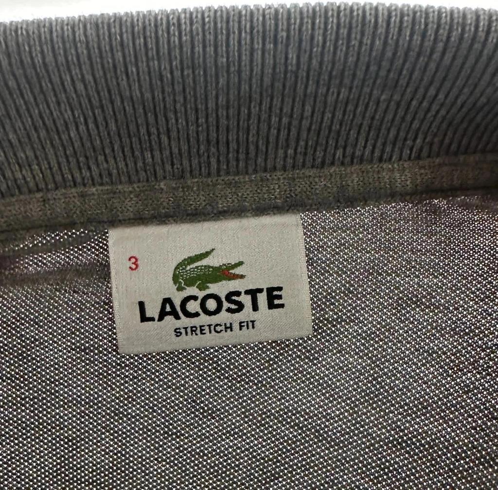 Polo Lacoste Grigio - S