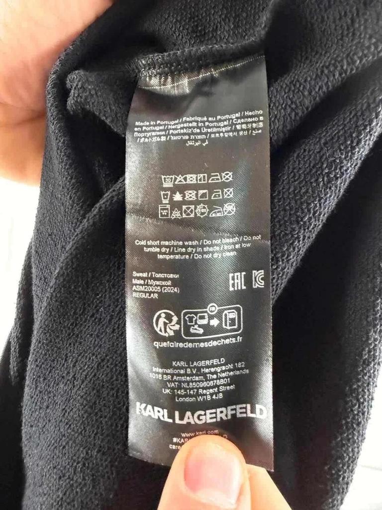 Maglione Lagerfeld Nero Nuovo - M