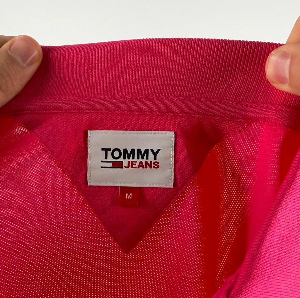 Polo Tommy Jeans Fuchsia - M