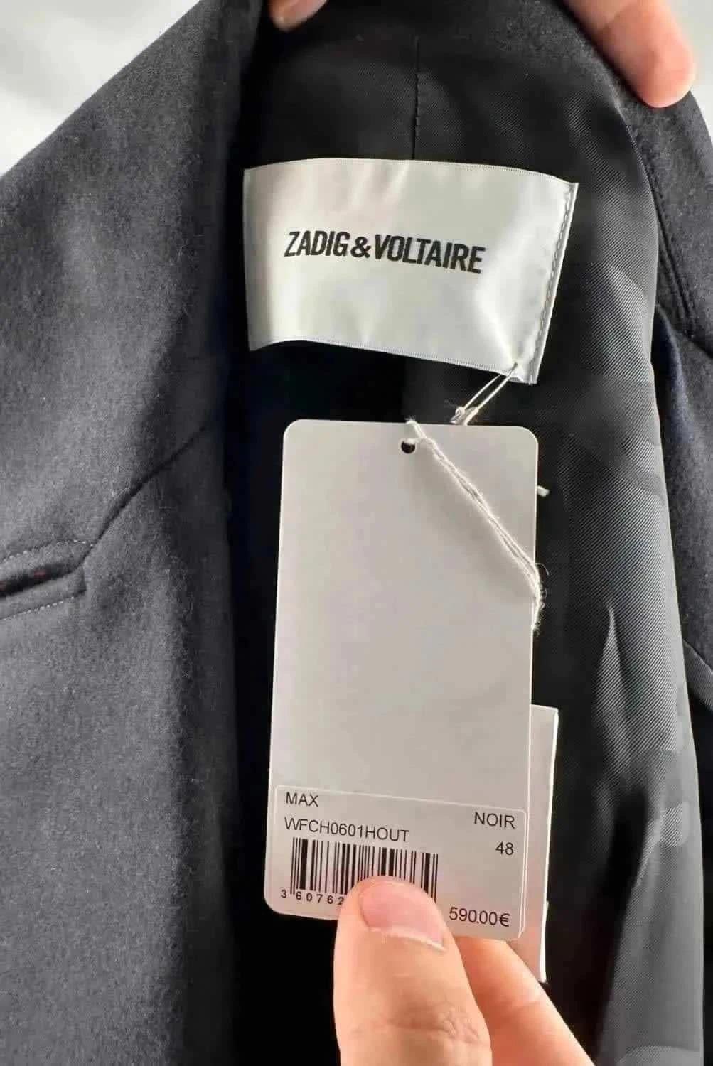 Manteau Croisé Zadig et Voltaire - M (48)
