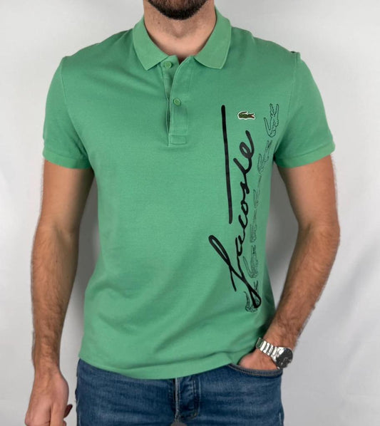 Polo Lacoste Vert - M