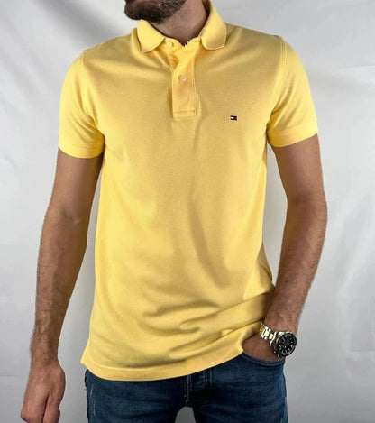 Polo Tommy Hilfiger Jaune - M