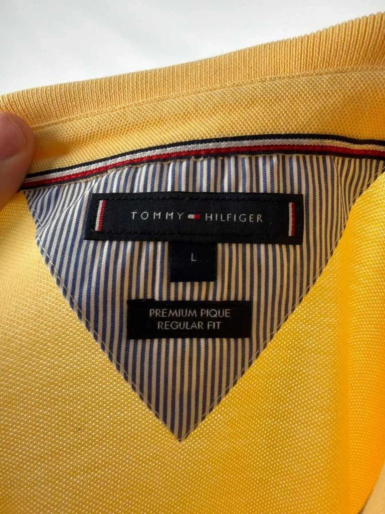 Polo Tommy Hilfiger Jaune - L