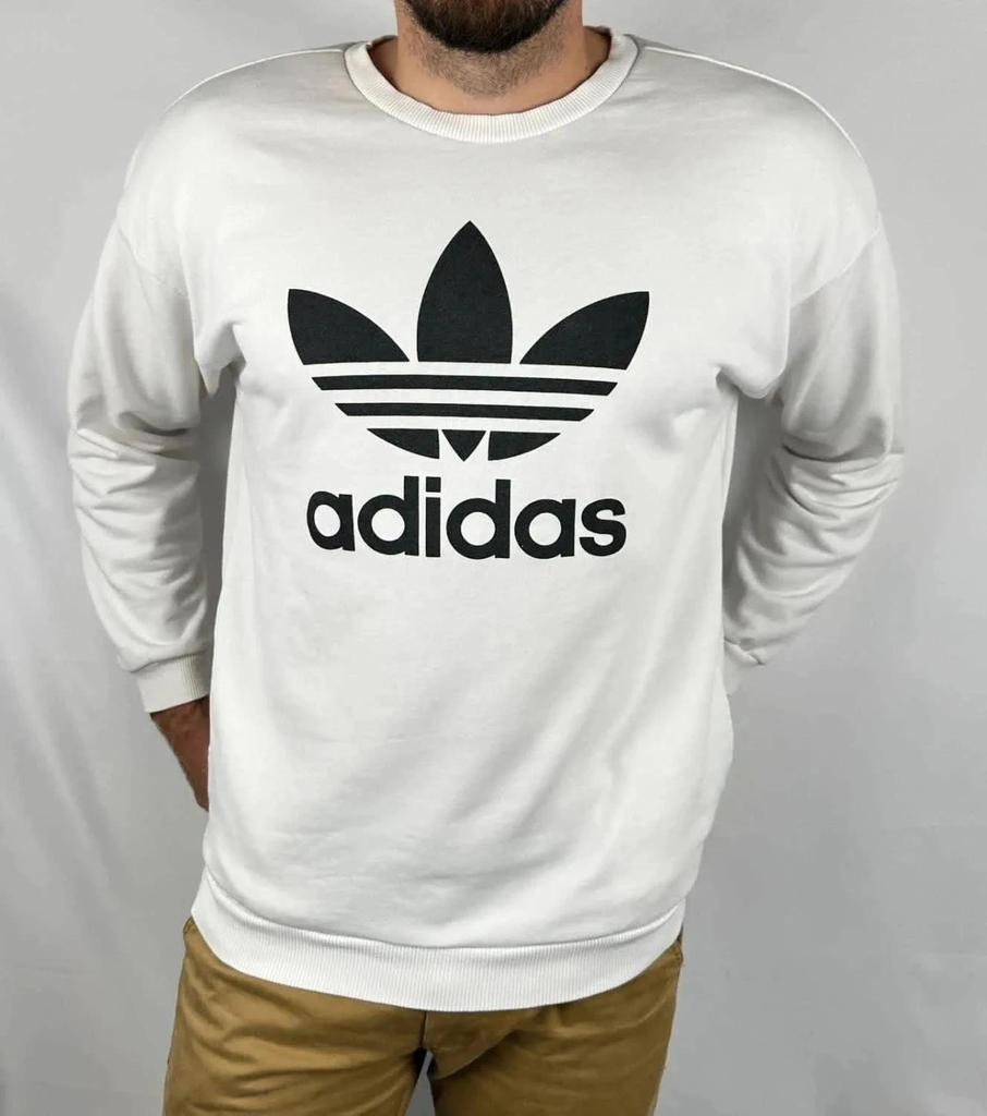 Felpa Adidas Bianca - M