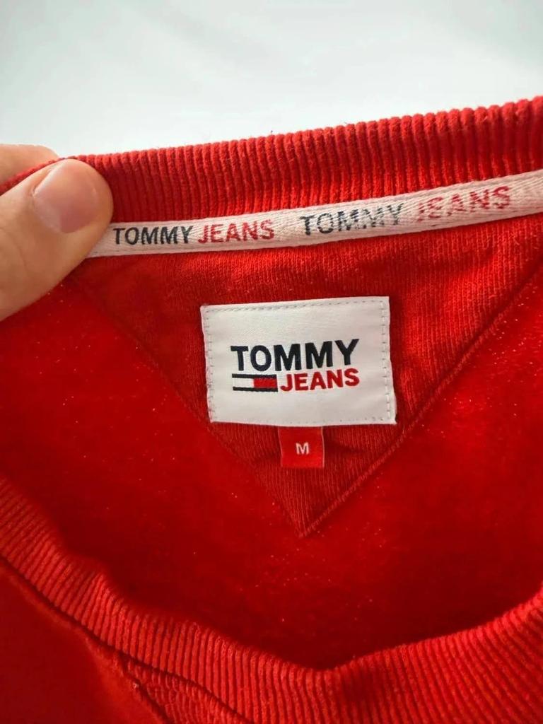 Pull Tommy Jeans Rouge - M