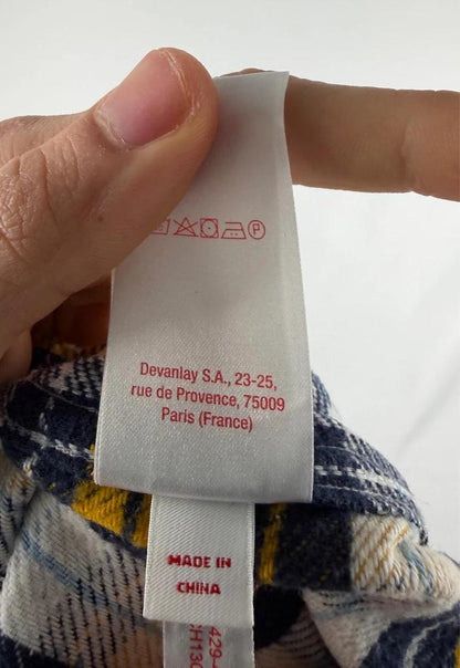 Chemise Lacoste à Carreaux - L (41)