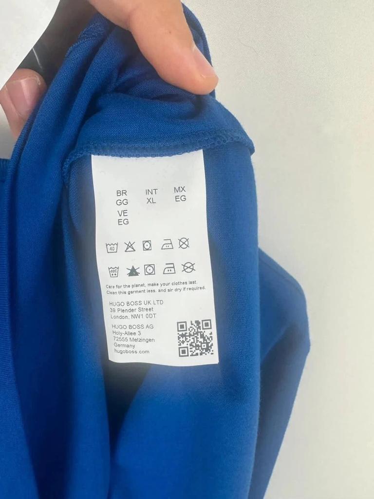 Tee Shirt Hugo Boss Bleu Foncé - XL