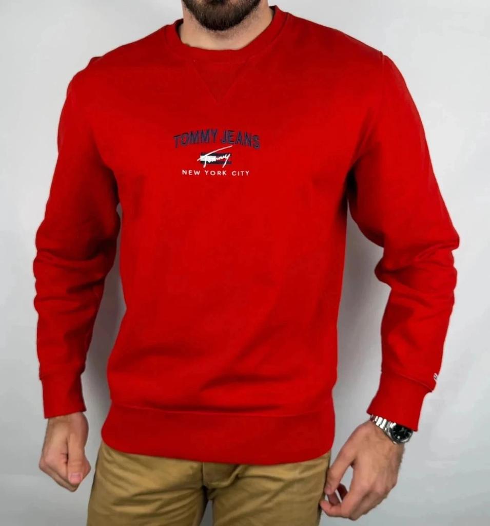 Pull Tommy Jeans Rouge - M