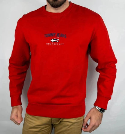Pull Tommy Jeans Rouge - M