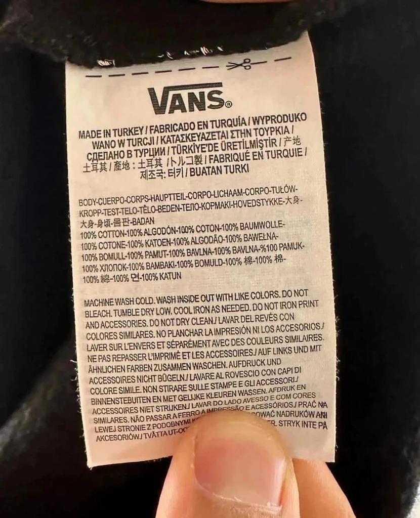 Felpa con Cappuccio Vans Nera - XL