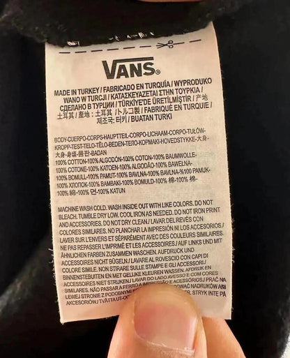 Felpa con Cappuccio Vans Nera - XL