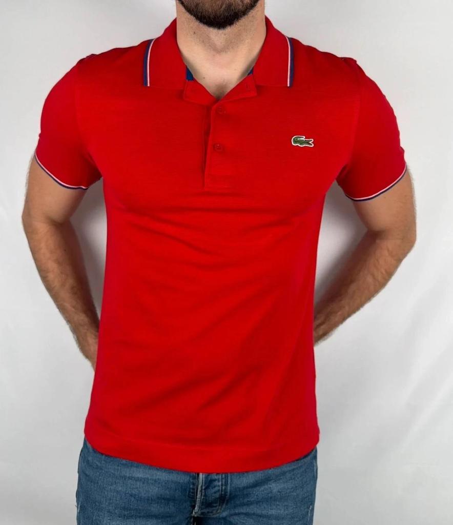 Polo Lacoste Rouge - S