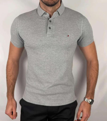 Polo Tommy Hilfiger Grigio - M
