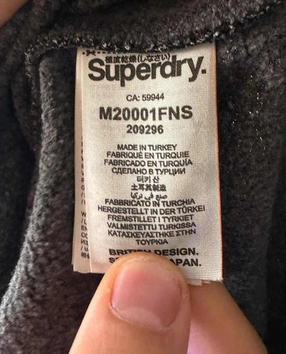 Sweat à Capuche Superdry Gris - L