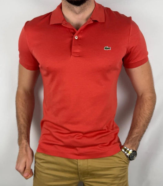 Polo Lacoste Rouge - Taille S