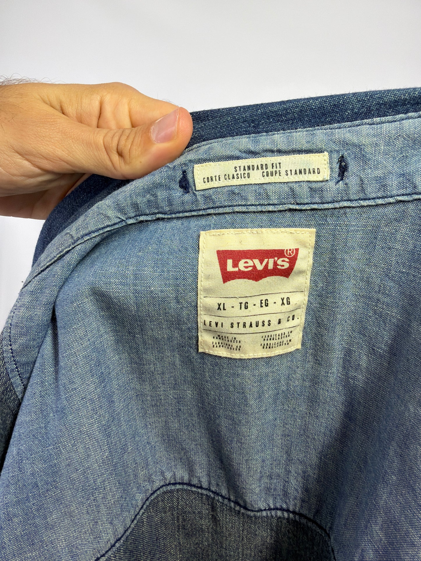 Chemise en Jean Levi’s - XL