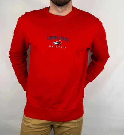 Pull Tommy Jeans Rouge - M