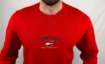Pull Tommy Jeans Rouge - M