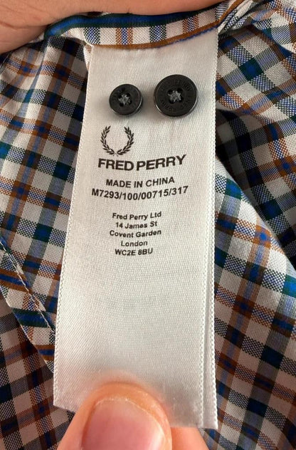 Camicia Fred Perry a quadri - S